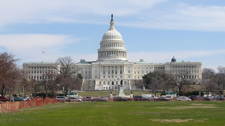 das Kapitol in Washington