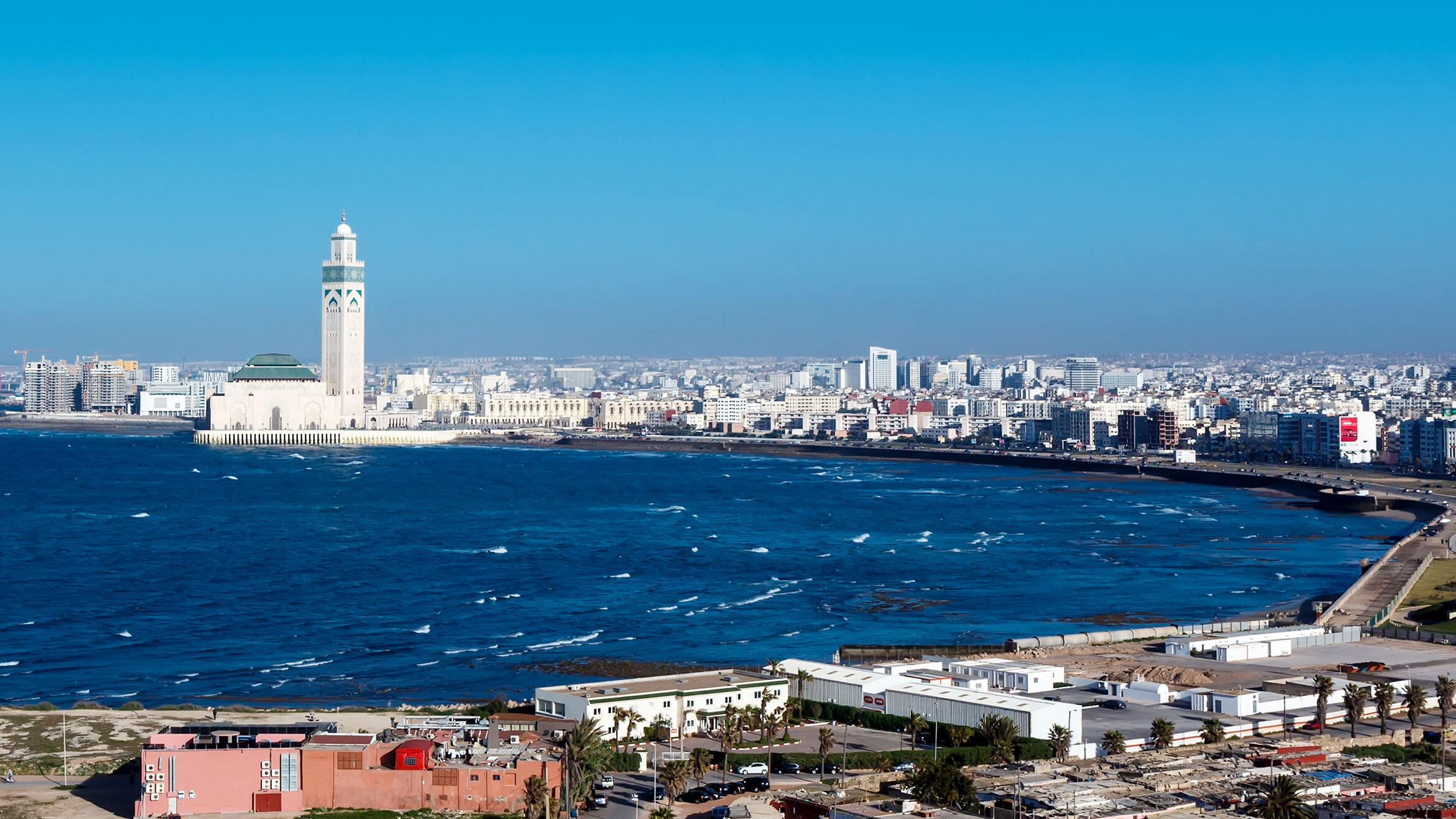 Panorama von Casablanca, Marokko