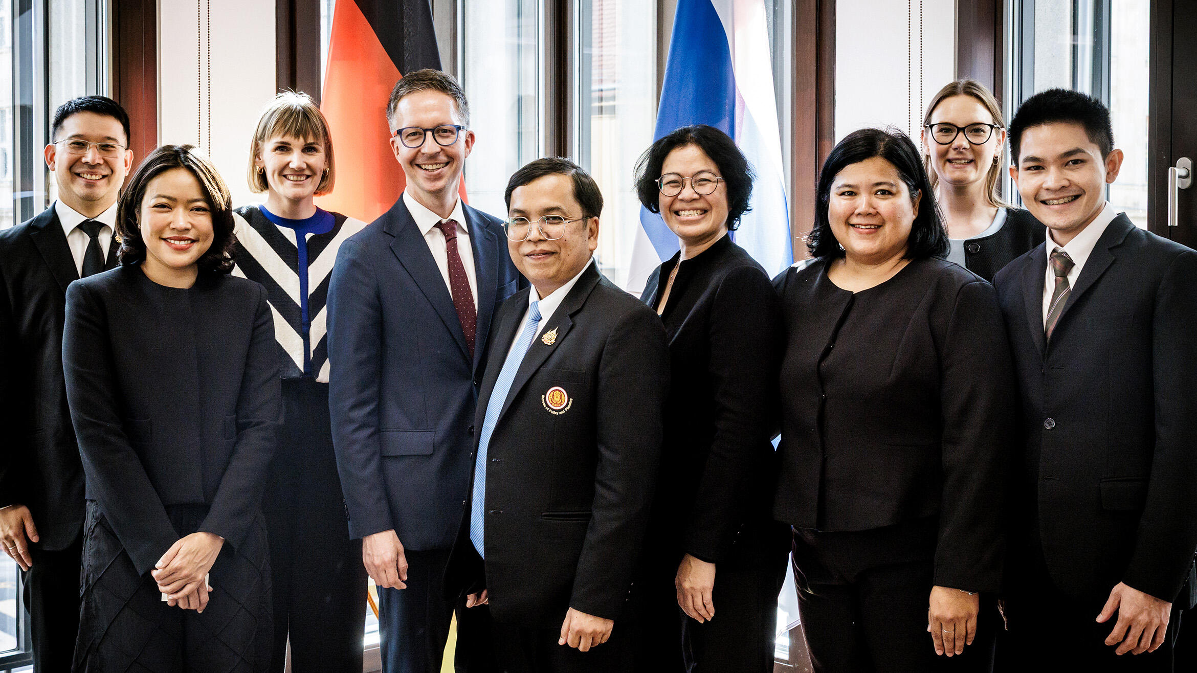 Gruppenbild der Teilnehmenden der deutsch-thailändischen Arbeitsgruppe