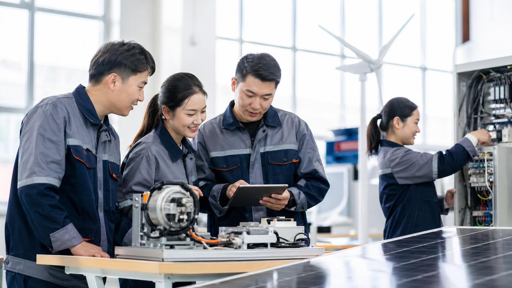 mutmaßlich mongolische Asuzubildende