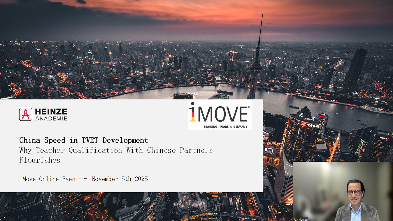 Startfolie Präsentation Heinze Academy