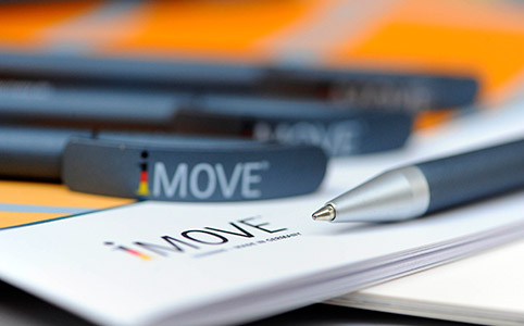 Stillleben mit iMOVE-Materialien