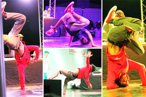 Collage Breakdancer