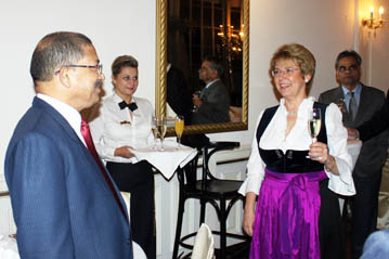 Foto Haugg und Sarangi