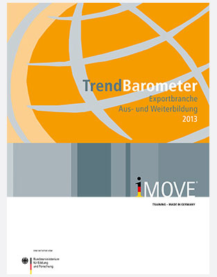 Titelbild der Broschüre iMOVE-Trendbarometer 2013