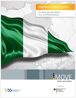 Titelbild der Studie mit wehender Nationalfahne Nigeria