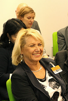 Nahaufnahme Teilnehmerin