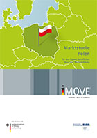 Titel der Marktstudie, Text: Marktstudie Polen für den Export beruflicher Aus- und Weiterbildung