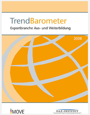 Titelbild der Broschüre TrendBarometer 2008