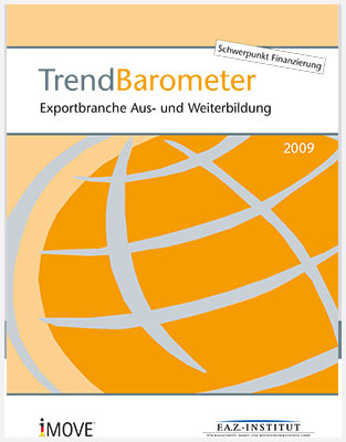 Titelbild der Broschüre TrendBarometer 2009