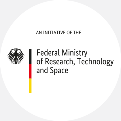 Logo of the German Federal Ministry of Research, Technology and Space