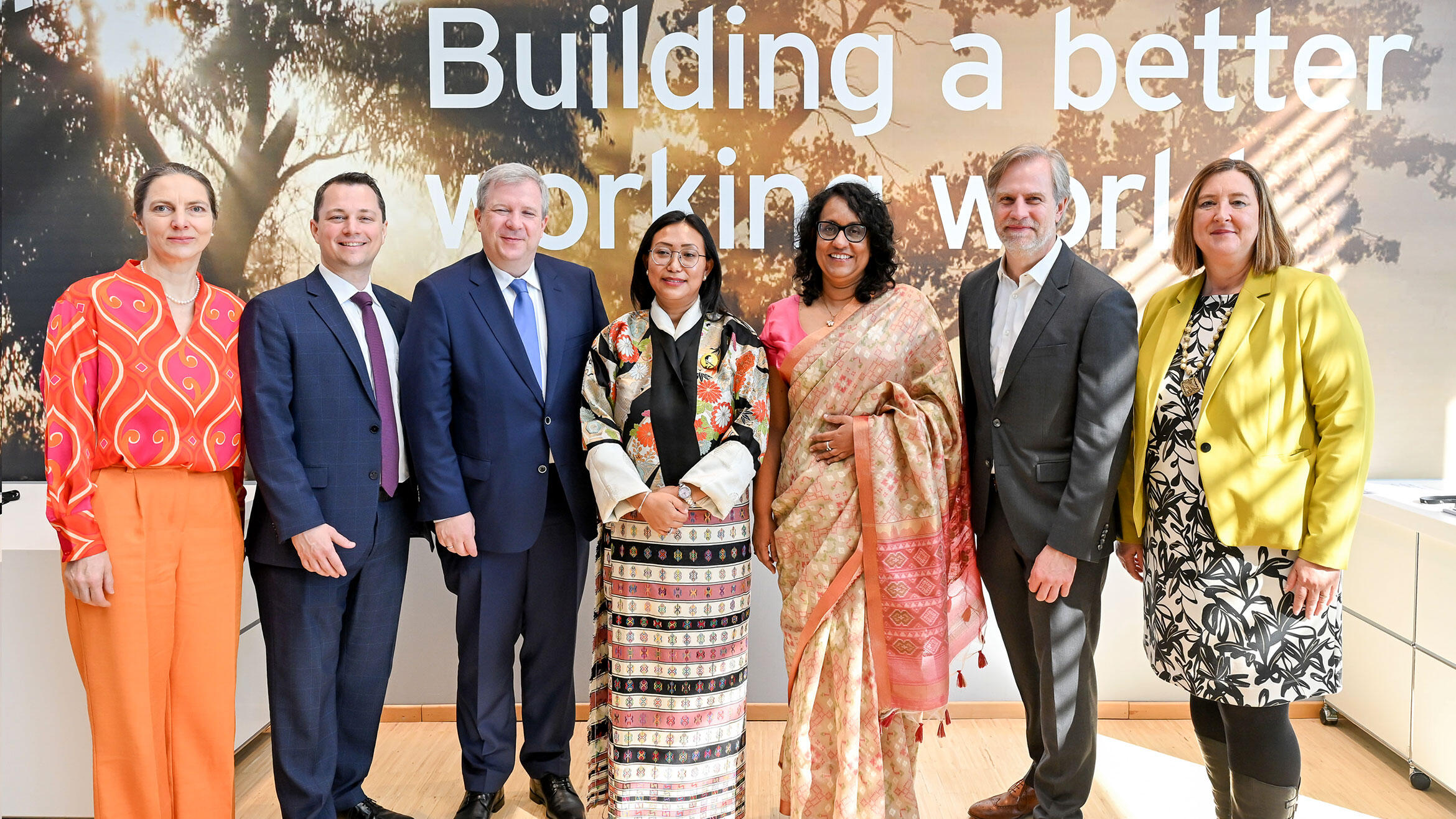 Group photo with ministers