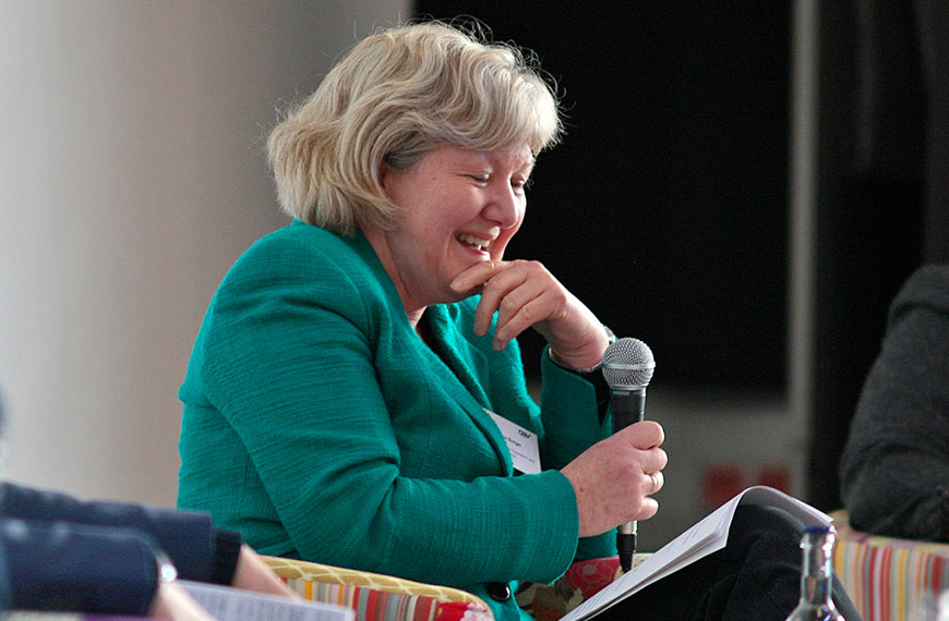 speaker close-up