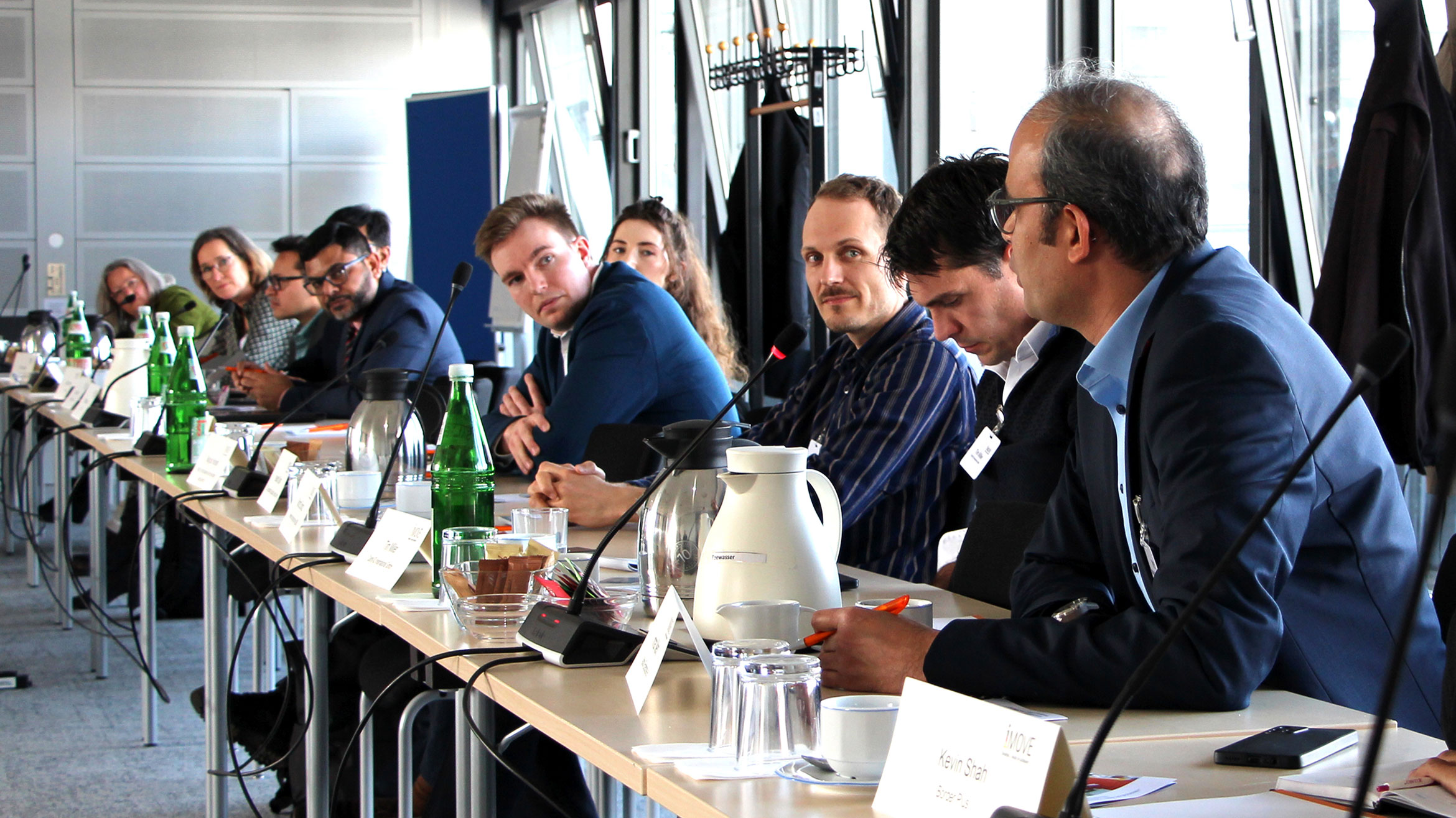 View of a number of participants at the event