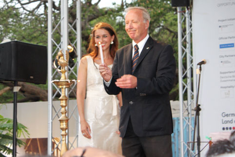 Lighting an Oil Lamp