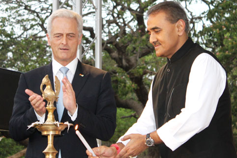 Lighting an Oil Lamp