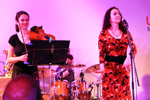 Musicians on the Stage