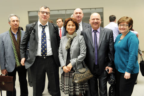 Conference Participants during Visiting Tour