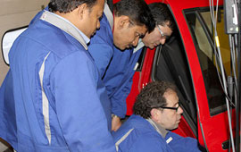 Scene of a German-Indian train-the-trainer course