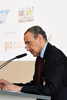 Ambassador Shobokshi in his opening speech