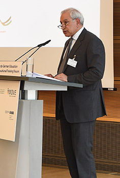 speaker in his opening speech