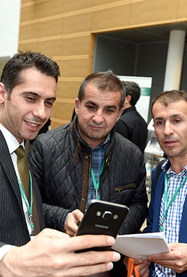 several people in a group