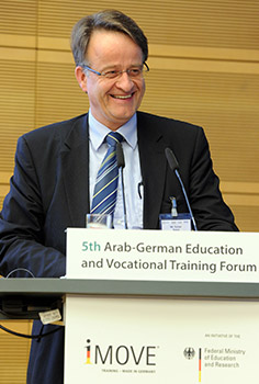 Volker Rieke in his opening speech