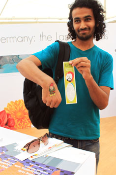 Indian visitor