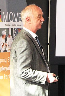 speaker close-up