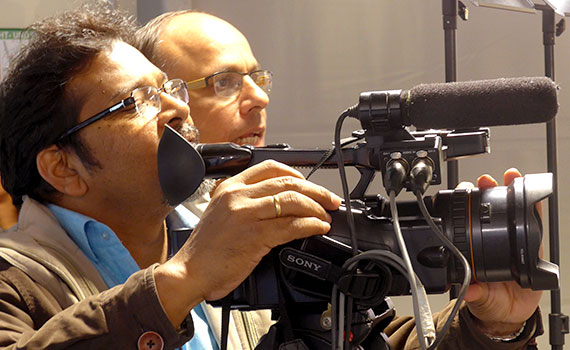 Regisseur and cameraman